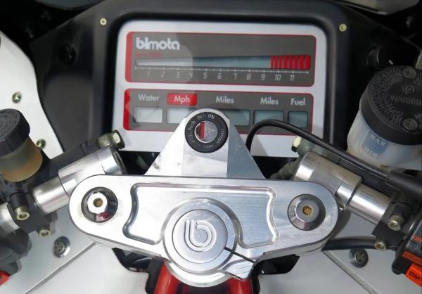 1991 Bimota Tesi cockpit