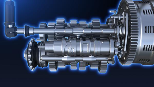 A depiction of the Y-AMT gearbox