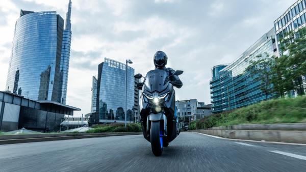 Yamaha NMax 125 on the streets