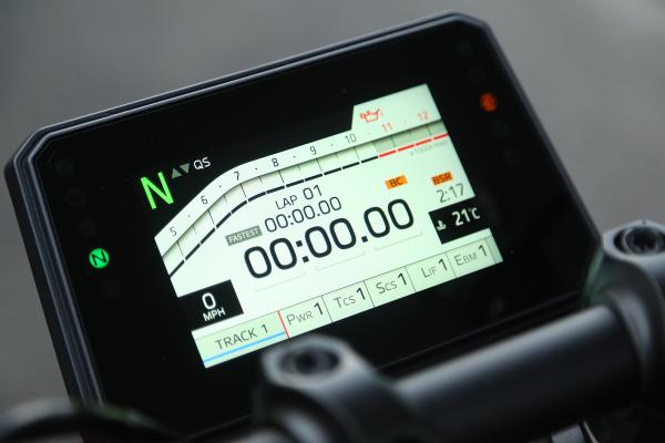 Yamaha MT-09 SP - display