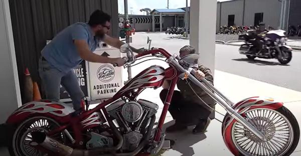 American Chopper motorcycle