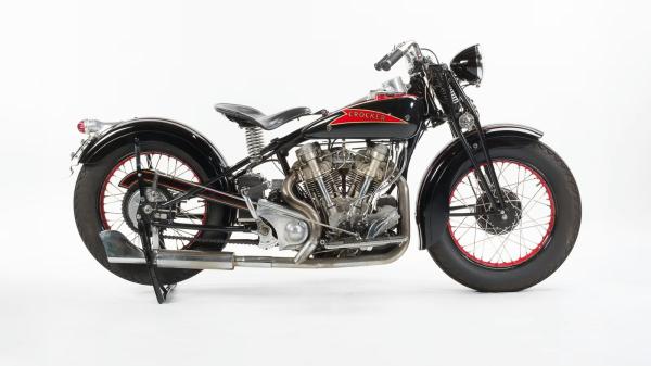 The bike was formally owned by a Crocker specialist Ernie Skelton