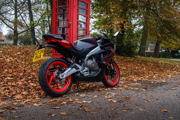 Aprilia RS457 - rear