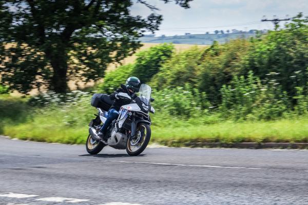 Honda XL750 Transalp - riding