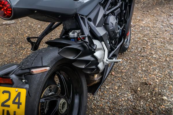 MV Agusta Superveloce - exhaust detail