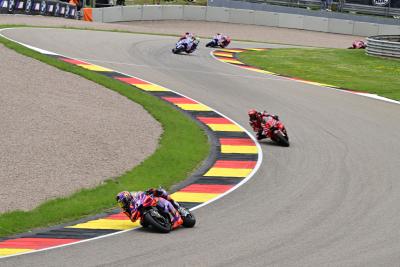 Jorge Martin leads 2024 MotoGP German Grand Prix. - Gold and Goose