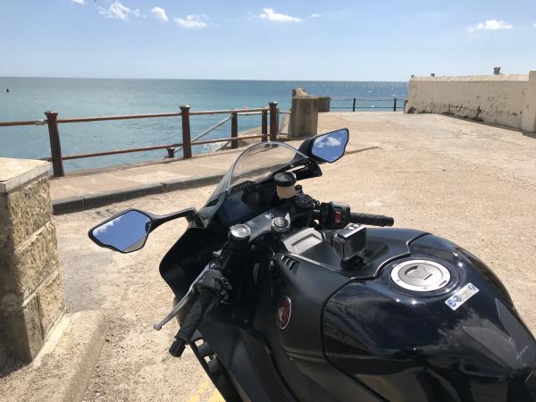 Isle of Wight Diamond Races on a Honda Fireblade