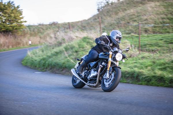 Alex on Norton Commando 961 for Visordown review